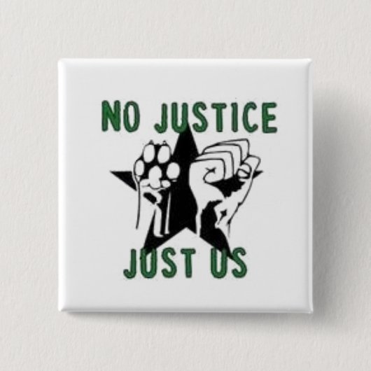 正義無し、ちょうど私達 缶バッジ (正面)