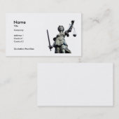 正義01A 名刺 (正面/裏面)