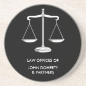 正義|のクラシックのはかりで測られる コースター (正面)