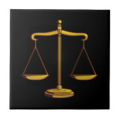 正義-タイルのはかりで測られる タイル (正面)