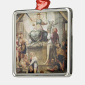 正義 メタルオーナメント (左)