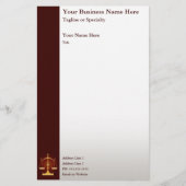 正義 便箋 (正面)