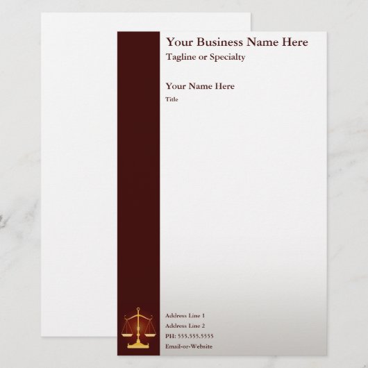 正義 便箋 (正面/裏面)