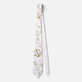 正義|弁護士の分散させたスケール ネクタイ