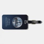 正義|弁護士の荷物のラベルのスケール ラゲッジタグ (裏面横)