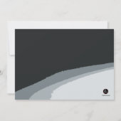 正義、法律学校の卒業Invitの金ゴールドのスケール 招待状 (裏面)