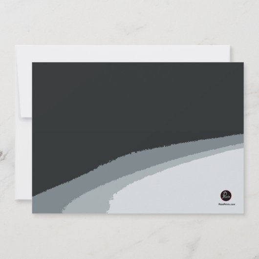 正義、法律学校の卒業Invitの金ゴールドのスケール 招待状 (裏面)