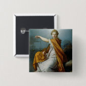 正義 缶バッジ (正面&裏面)