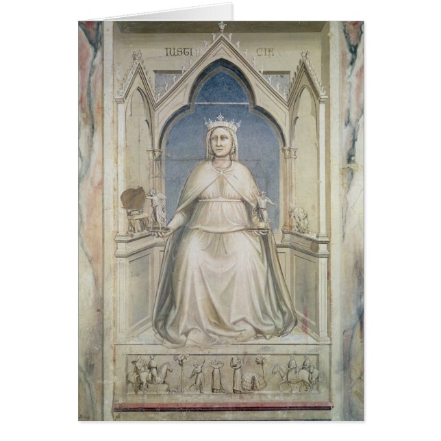 正義、c.1305のアレゴリー (正面)