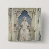 正義、c.1305のアレゴリー 缶バッジ (正面)