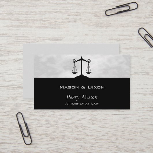 正義Smokeyのはかりで測られる 名刺 (正面/裏面インサイチュ)