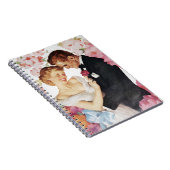 正装の若いカップル ノートブック (右側)