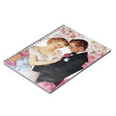 正装の若いカップル ノートブック (左側)