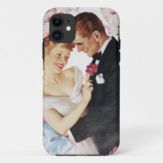 正装の若いカップル Case-Mate iPhoneケース (裏面)