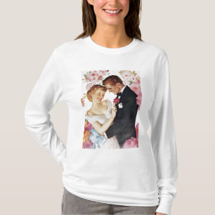 正装の若いカップル Tシャツ