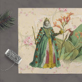 正規ヴィンテージフローラ切り離しティッシュペーパー 薄葉紙