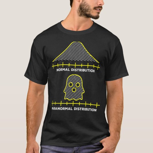 正規分布の正規分布の正規分布 Tシャツ (正面)