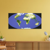 正規化差分植生指数 キャンバスプリント (インサイチュ (リビング))