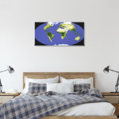 正規化差分植生指数 キャンバスプリント (インサイチュ (寝室))