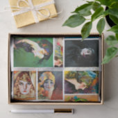 正規品（AIではない）ヴィンテージ1920女性Rolf Armstrong 薄葉紙 (ギフト)