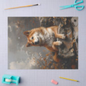 正規柴犬デコページ 薄葉紙 (クラフト)