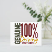 正規運転インストラクター ポストカード (スタンド正面)