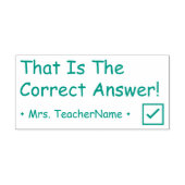 「正解だ！」 ターターゴム印 セルフインキングスタンプ (デザイン)