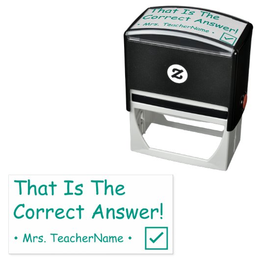 「正解だ！」 ターターゴム印 セルフインキングスタンプ (インサイチュ)