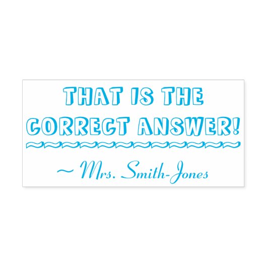 「正解だ!」 ターターゴム印 セルフインキングスタンプ (デザイン)