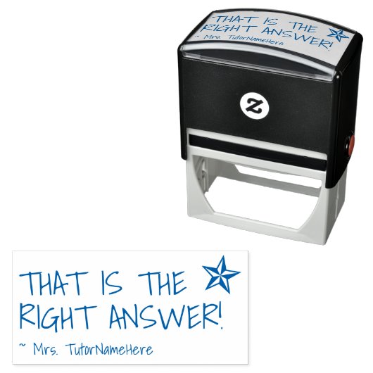 「正解だ！」 フィードバックのスタンプ セルフインキングスタンプ (インサイチュ)