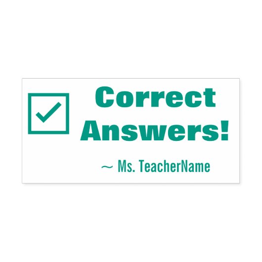 「正解！」 フィードバックのスタンプ セルフインキングスタンプ (デザイン)