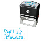 「正解！」 先生フィードバックラバースタンプ セルフインキングスタンプ (インサイチュ)