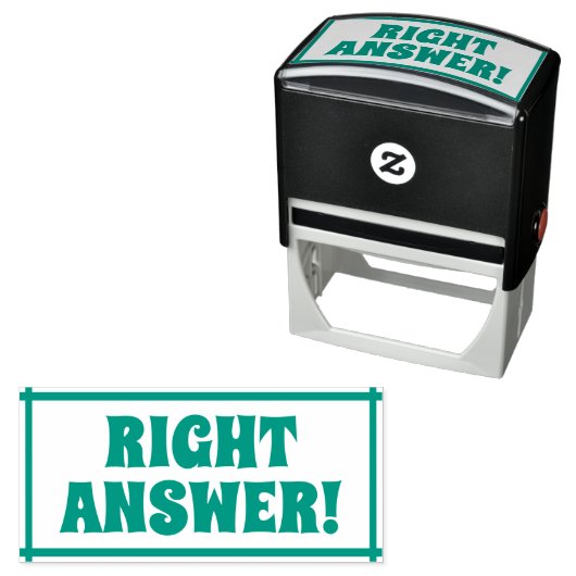 「正解!」 家庭教師のフィードバックのゴム印 セルフインキングスタンプ (インサイチュ)
