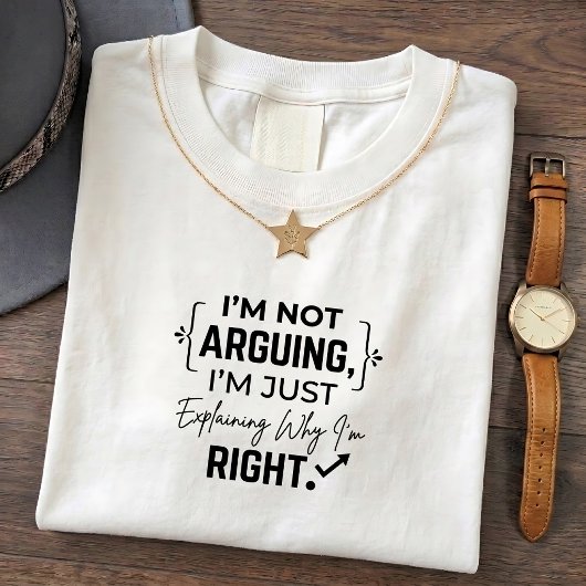 正論を説明する人への面白Tシャツ Tシャツ