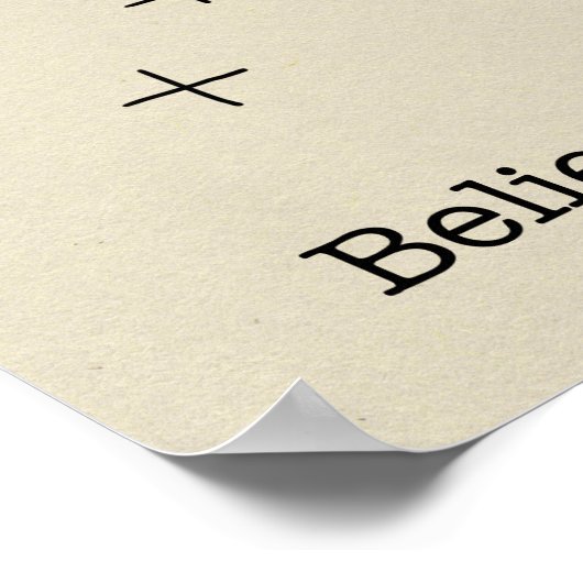 正賛美 ポスター (角)