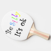 正間抜け卓球ラケット 卓球ラケット (横)