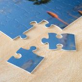 正面からの神殿の眺め ジグソーパズル (側面)