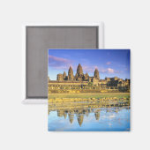 正面からの神殿の眺め マグネット (正面/裏面)