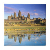 正面から見る寺の景色 タイル (正面)