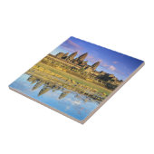 正面から見る寺の景色 タイル (側面)