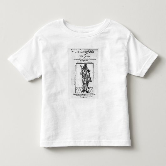 正面から「The Roaring Girle」 トドラーTシャツ (正面)
