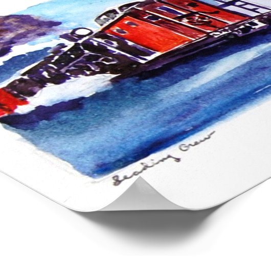 正面のカボース ポスター (角)