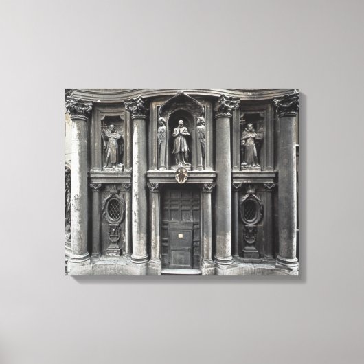 正面の下半分、1637年～41年 キャンバスプリント (正面)