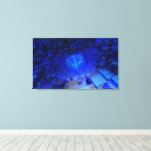 正面体 キャンバスプリント (インサイチュ (ウッドフロア))