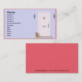 正面玄関の名刺 名刺 (正面/裏面)