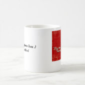 正面玄関、おはようの恋人の顔のマグを締めて下さい コーヒーマグカップ (中央)