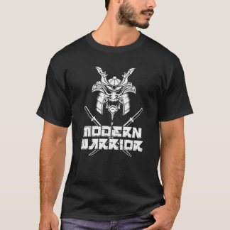 武モダン士の武日本の面 Tシャツ