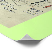 武人または貴人の射手の浮世絵。 ポスター (角)