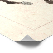 武具と角帽、馬に乗った侍 ポスター (角)