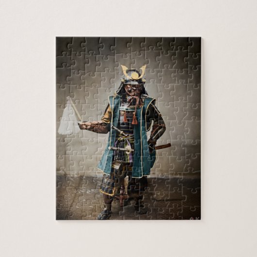 武具日本のの侍 ジグソーパズル (縦)